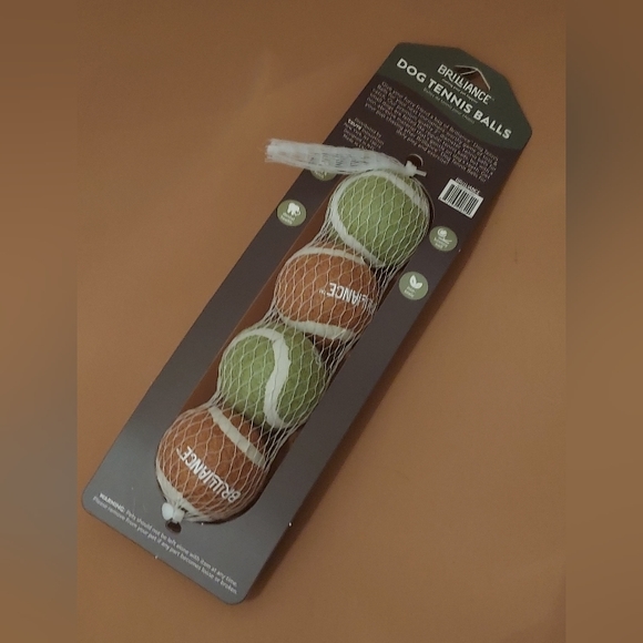 Mini Tennis Balls for Small Dogs Train Fetch Dog Toys Size Small Designer Colors - Picture 10 of 11